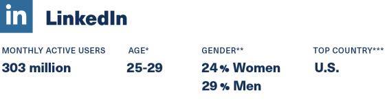 LinkedIn Overall Audience 2020